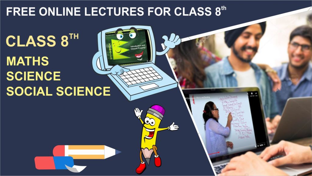Class 8th Free Online Learning